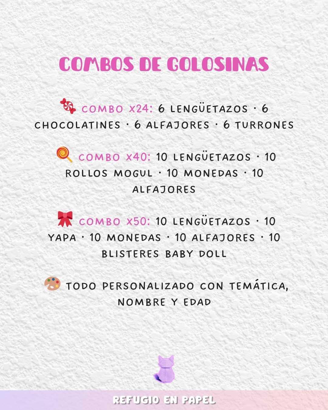 Combos de Golosinas Personalizadas - imagen 7